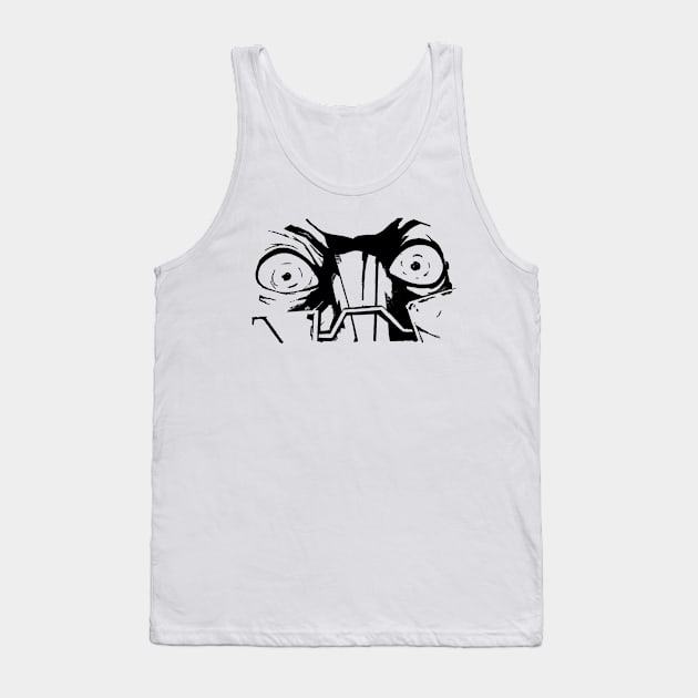 Inked_Eyes Tank Top by Roosiff